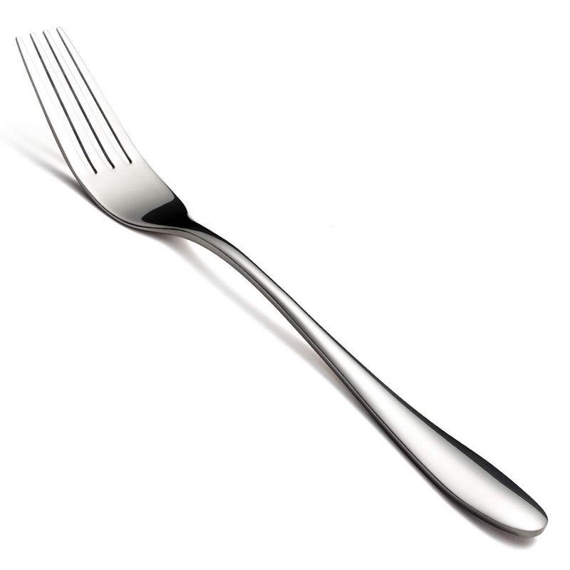 Aebeky 12-Piece Stainless Steel Dessert Forks Salad Forks Set 6.7-Inch - Image 4